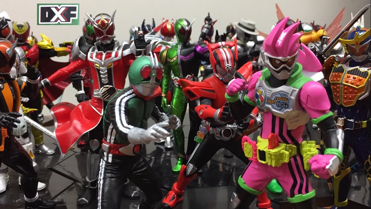 保障できる KAMEN YouTube - FIGURE DXF ALL RIDER 特撮