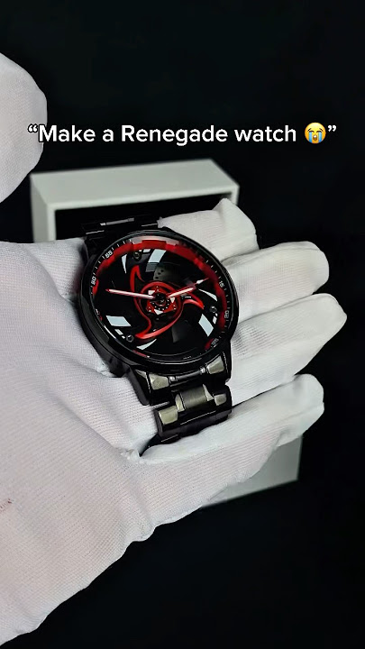 Who wants a renegade watch? 🤔😏 #sharingan #watch #anime #itachi #naruto