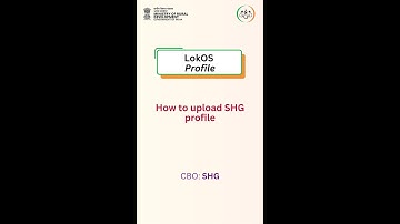 How to upload SHG profile