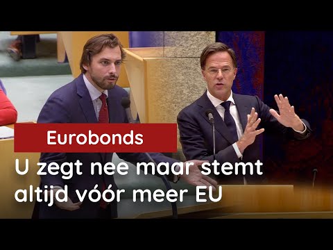 Baudet vs. Rutte over Eurobonds: Bent u naïef of kwaadaardig?