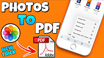 How to Convert Photos to PDF in iPhone (2020) I Save images to PDF File in iPhone I PDF Converter