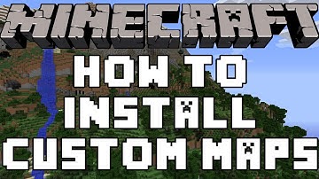 How To Install Custom Maps In Minecraft 1.7.7/1.7.8