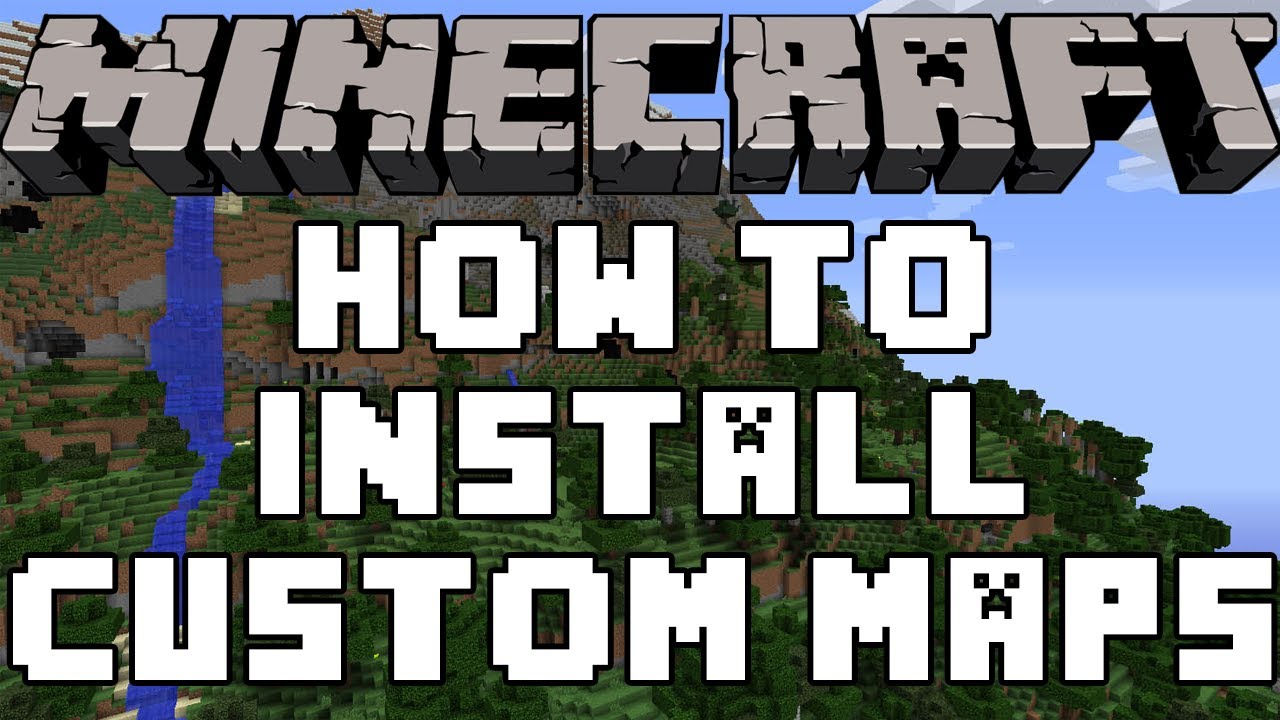 How To Install Custom Maps In Minecraft 1.7.7/1.7.8 - YouTube