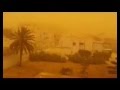 2016 03 22 عاصفة رملية رهيبة في صفاقس تونس 