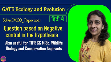 GATE Ecology and Evolution 2021 | Solved MCQ | Solving Questions with Gauri ma’am