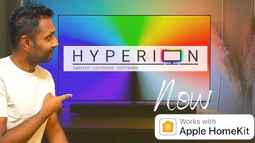 De ultieme Hyperion Ambilight TV met Apple HomeKit