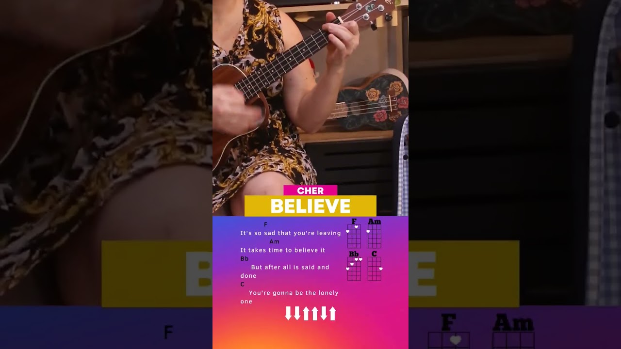 Ukulele Tutorial: Believe - Cher