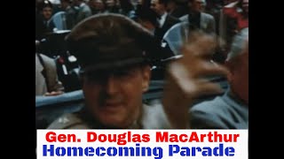DOUGLAS MACARTHUR HOMECOMING PARADE in SAN FRANCISCO, CALIFORNIA  APRIL 17, 1951   KOREAN WAR 76724