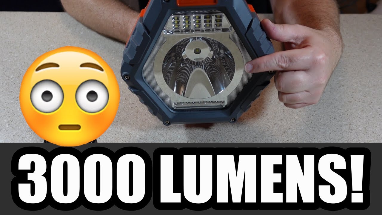 TRYING A 45 3000 LUMEN FLASHLIGHT FROM COSTCO YouTube