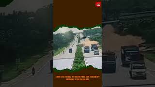 एक Lorry। दो Crashes। तीन Vehicles। NH-648 Bengaluru Rural 😰