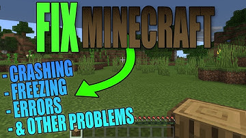 MINECRAFT FIX Crashing Freezing & Errors On PC