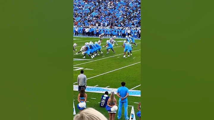 UNC Tar Heels #football #footballshorts #collegefootball  #new #victory #winnerwinnerchickendinner