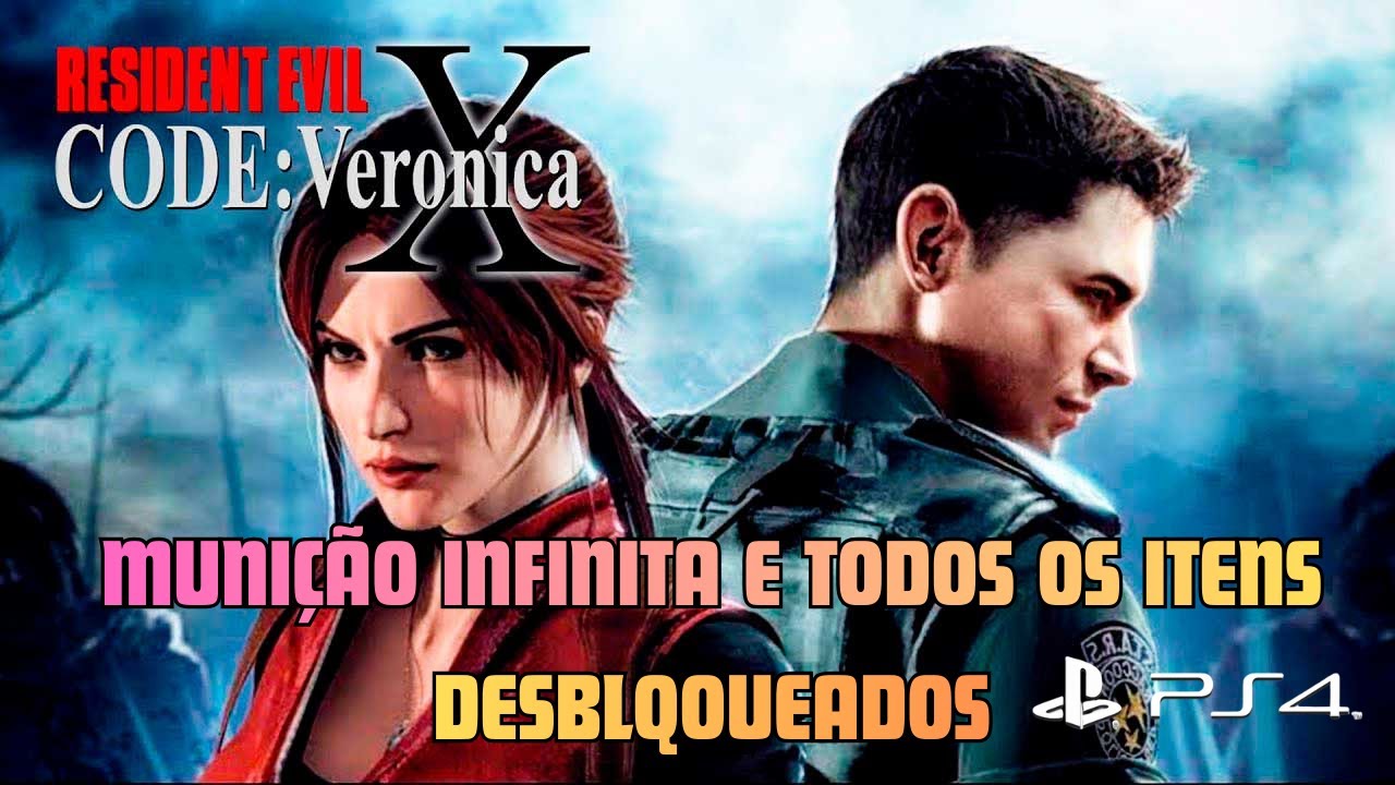 Resident Evil Code: Veronica X PS4 Infinite Ammo and All Items Unlocked ...