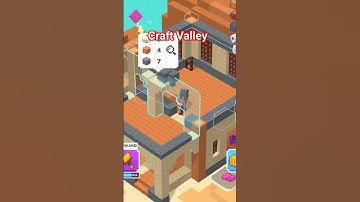 Craft Valley Building Game Easy and Simple #craft  #craftvalley