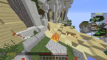 laothao209 fly hacking in Hypixel Skywars