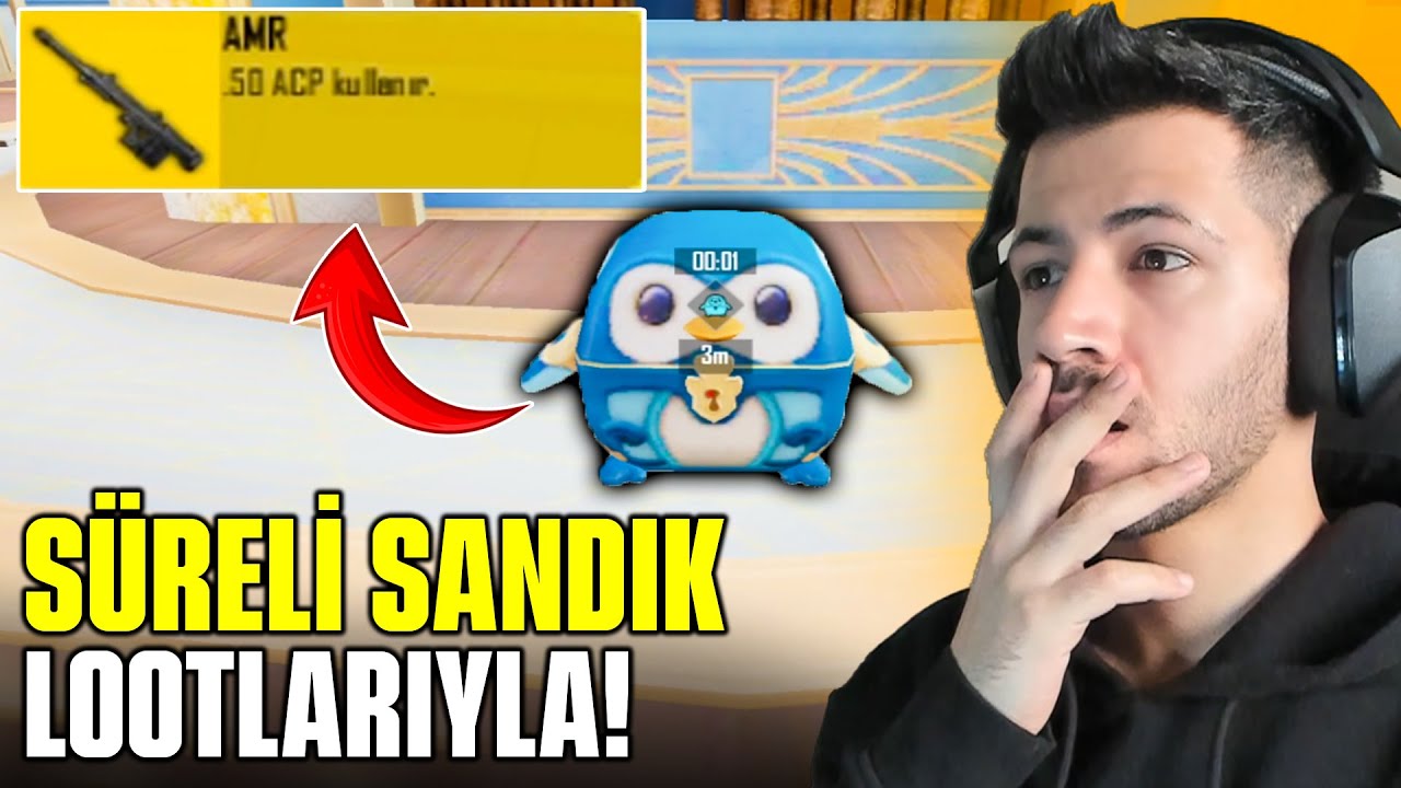 SÜRELİ SANDIK LOOTLARIYLA WİN ALMAK? (AMR ÇIKTI) Pubg mobile