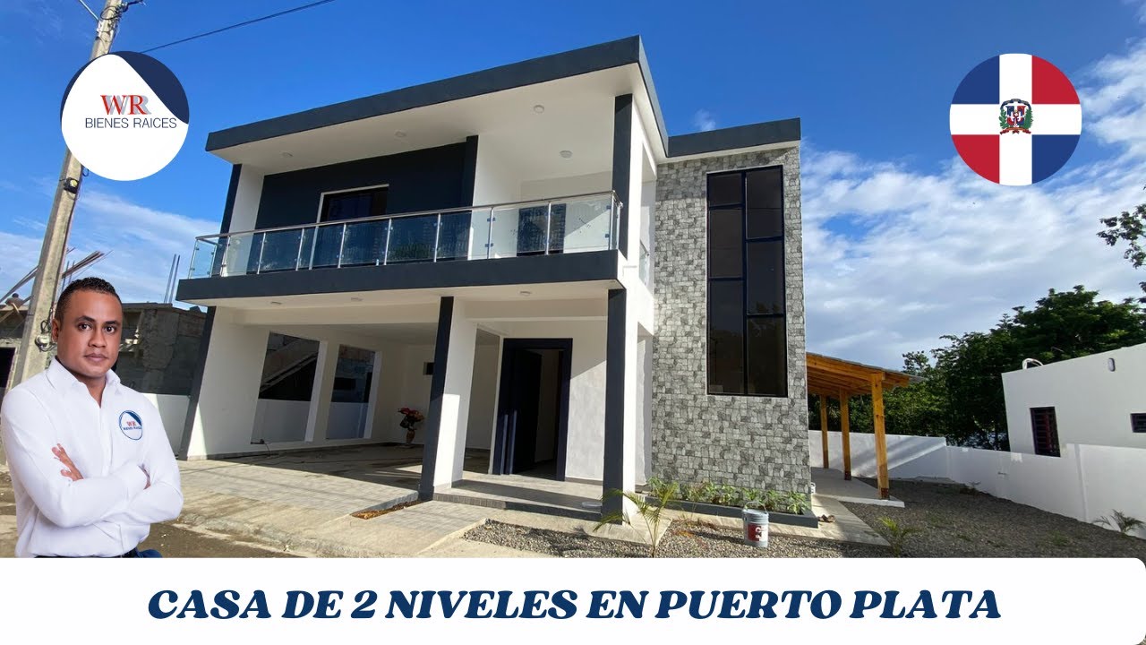 Casa de 2 Niveles en Venta en Puerto Plata | Patio, Terraza y Excelente Ubicación