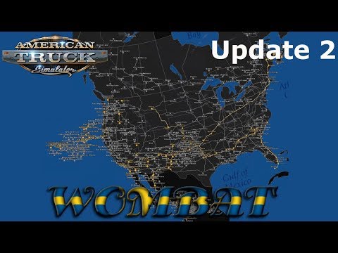 ATS 1.35 - Map Combo Updated for ATMX, C2C, Canadream, Mexico (Extremo), US Expansion and Mexxismap