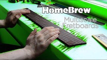 Multiscale Fretboards: How To Mark & Cut Them