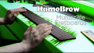 Multiscale Fretboards: How To Mark & Cut Them