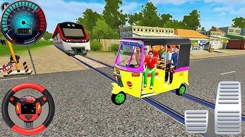 Indian Tuk Tuk Auto Rickshaw Driving: Bus Simulator Indonesia - Android GamePlay 2025 4K #432