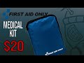 First aid only 298 pc all purpose medical kit  unboxingreview