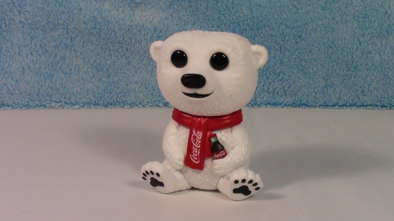 POP Icons Coca Cola Polar Bear Unboxing Review YouTube