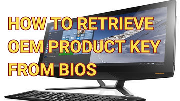 How To Extract OEM (PRE-INSTALLED) Product Key From BIOS Without Any Software