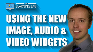 Wordpress Widgets Update - Discover The New (Or Updated) Widgets: Video, Audio, Image And Text