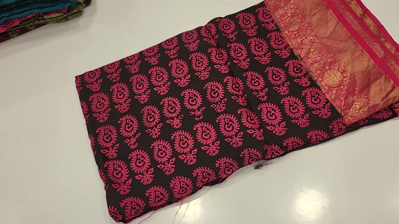 Eid mubarak  bahetreen suits Dola silk banarsi borders and heavy dupatta  chiffon banarsi 7995319085