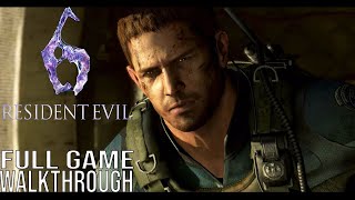 Resident evil 6 Chris Redfield Series Walkthrough Part-4  HDR (4K 60FPS) 🔴Chill stream