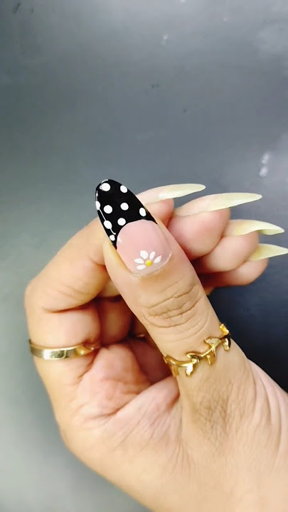 Easy nail art using safty pin 🧷 #nailart #youtubeshorts #shorts #trending #naildesign
