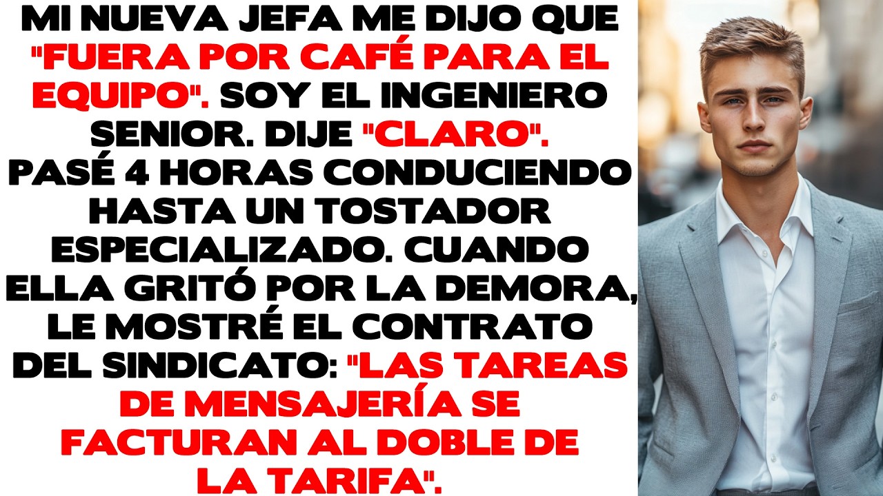 Mi nueva jefa me dijo que 