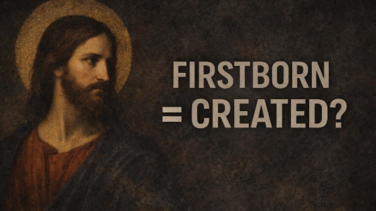 Jesus First Born How Is Jesus The Firstborn Of Creation And Still God? - YouTube