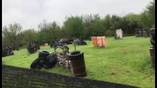Last 2 Left!. . Dodge City Paintball, Ok. . Nut Shot For The Win!