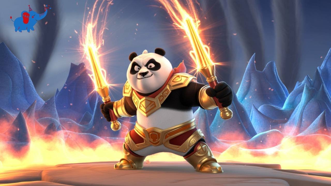 قصة باندا المقاتل | أول يوم في مدرسة الكونغ فو ا Panda the Fighter |The First Day at Kung Fu School