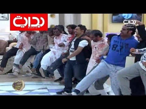 رقصة الزومبي بمشاركة إبراهيم المعيدي على شيلة المحزم المليان زد رصيدك68 