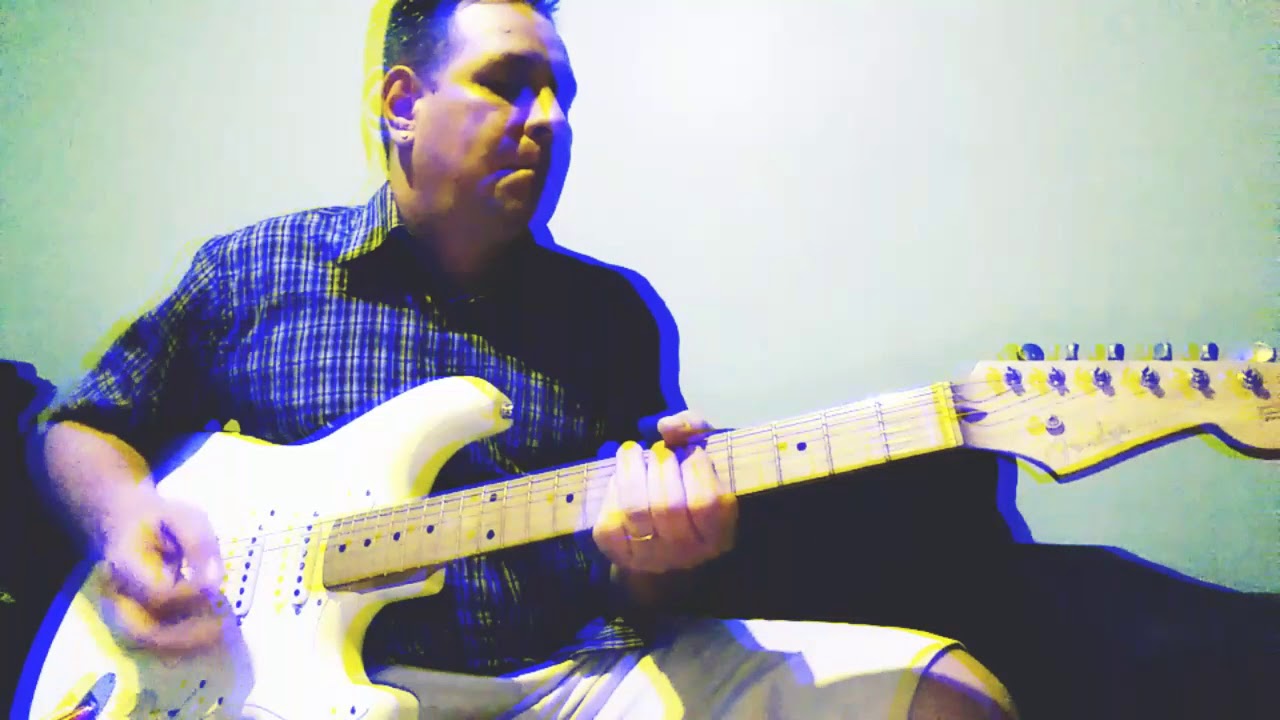 Guitar cover "Train in vain" YouTube