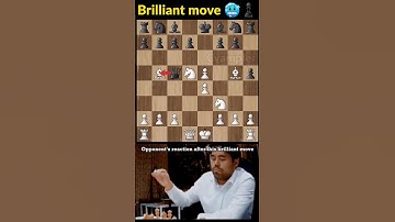 Brilliant move♟️| Chess tactics