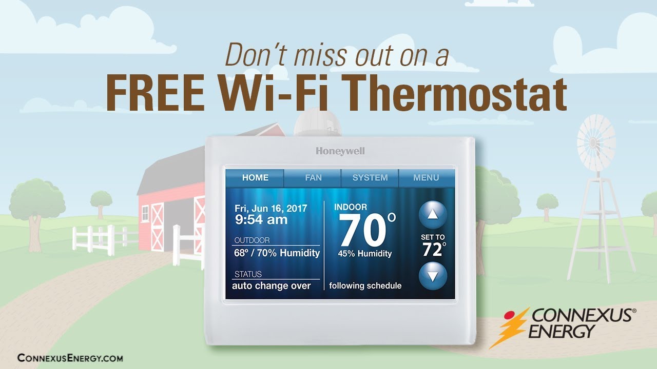 free-wifi-thermostat-from-connexus-energy-youtube