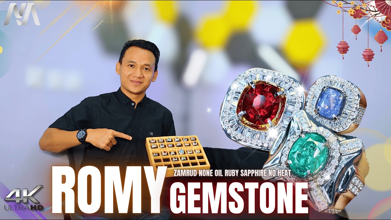 EMERALD ZAMRUD NONE OIL RUBY SAPPHIRE NO HEAT‼️PROMOSI PERMATA ISTIMEWA PASTINYA |  ROMY GEMSTONE