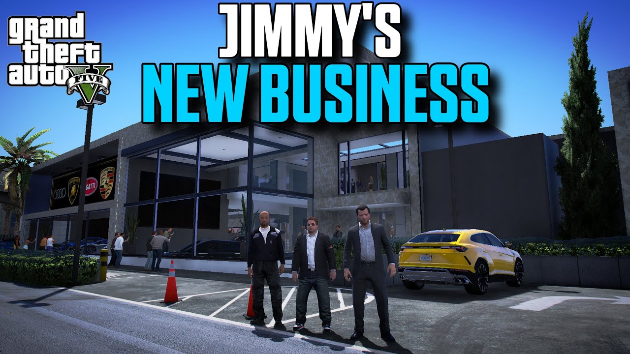 JIMMY KA NEW SHOWROOM l GTA 5 ReaL life mods Pakistan - YouTube