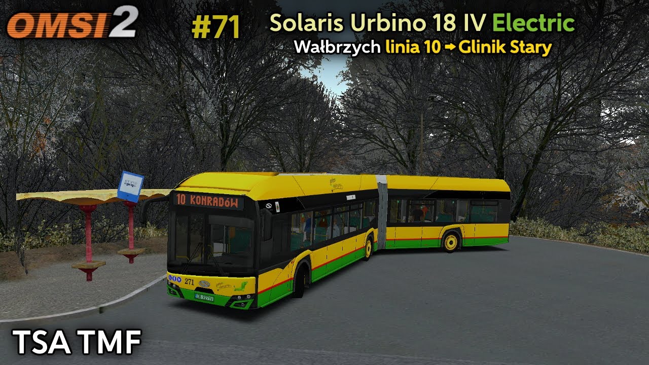 [OMSI 2 #71] Solaris Urbino 18 IV FL Electric New - Wałbrzych (linia 10)