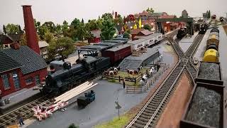 Søndags kørsel på min modelbane. 🚂 LPA's Modeljernbane 🚂
