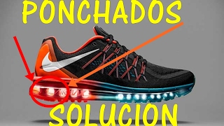 COMO ARREGLAR UNOS TENIS AIR MAX PONCHADOS - YouTube