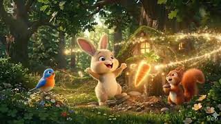 Amazing Magic Carrot story 🥕 | Bunny Adventure 3D Animation for kids 