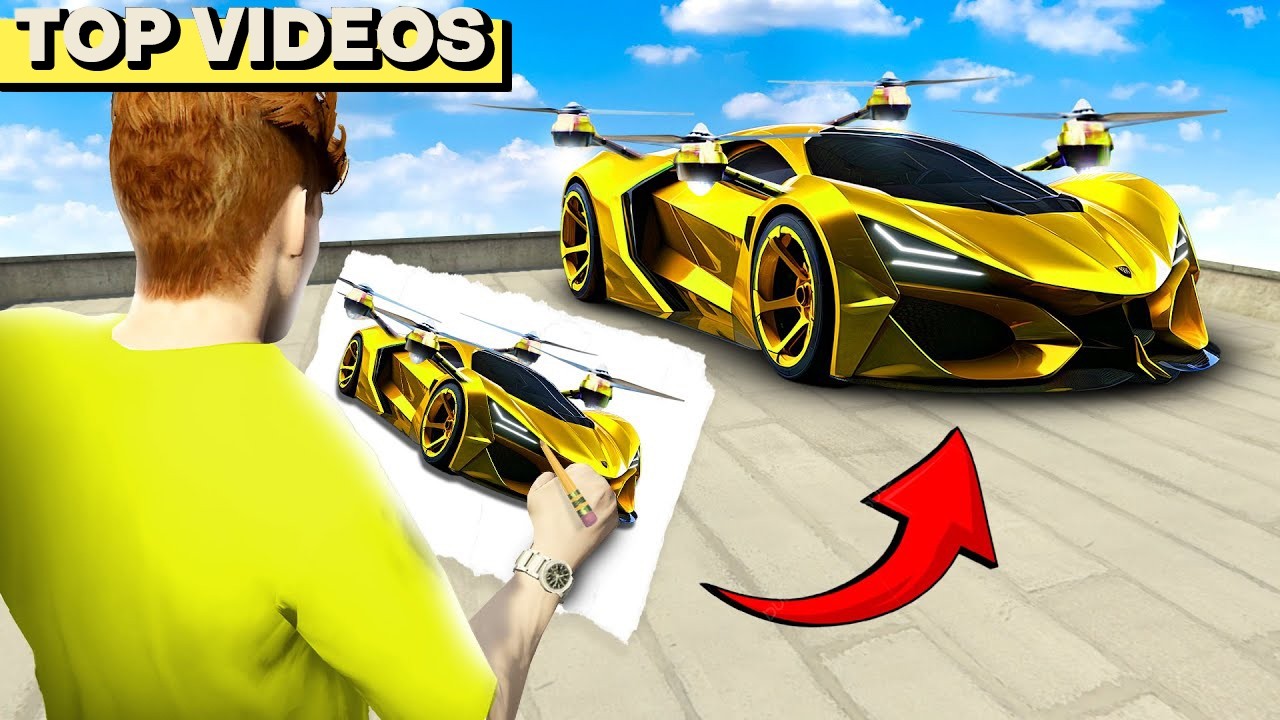 Everything I Draw Comes to LIFE in GTA 5 RP!