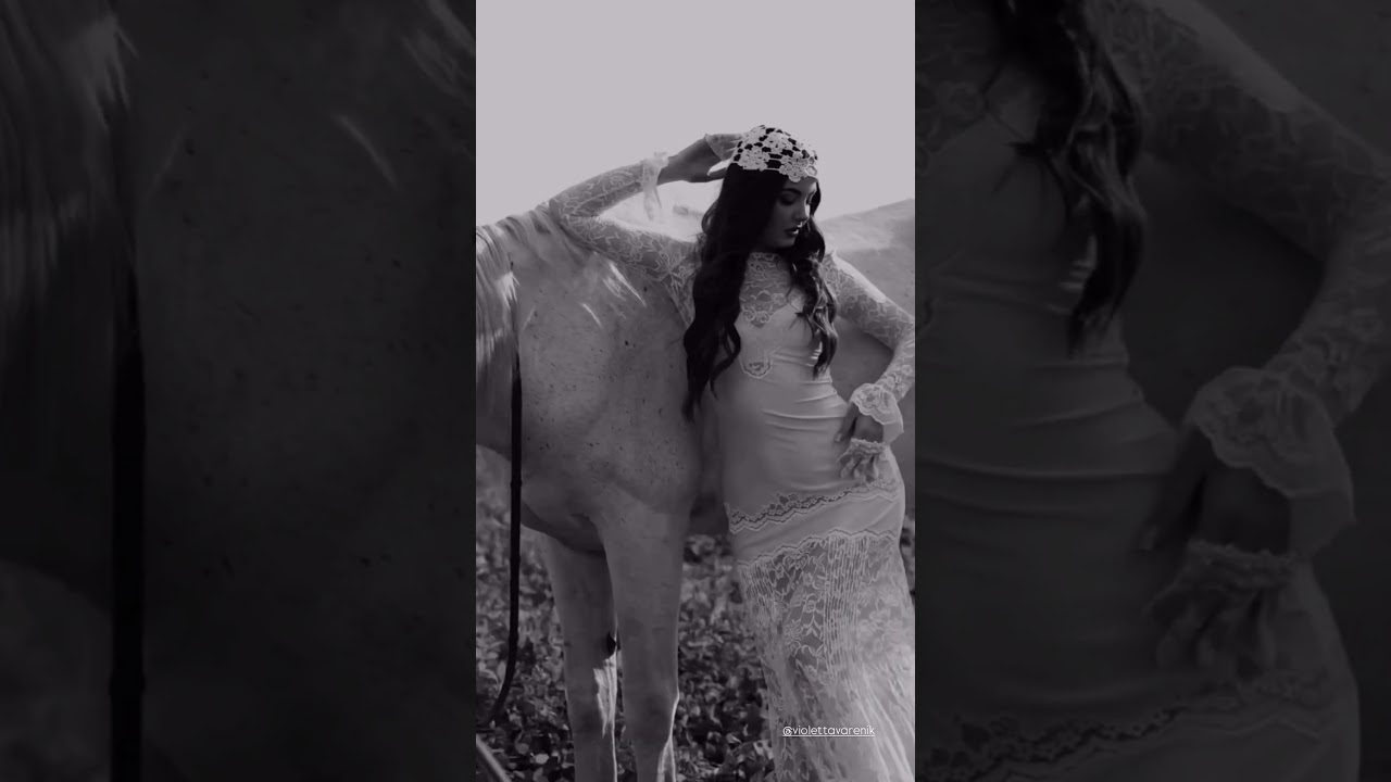 Свадебная фотосессия с лошадью 