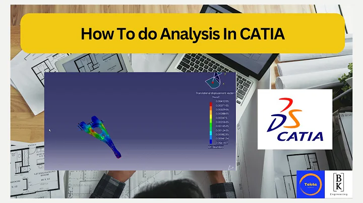 Generative Structural Analysis Workbench In CATIA | Meshing, Boundary Conditions, FEA | BK Engineer