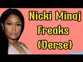 Nicki minaj - Freaks [ Verse - Lyrics ]